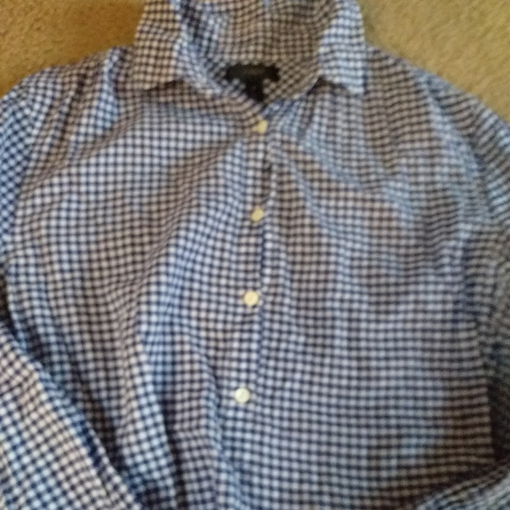 J Crew Gingham blouse